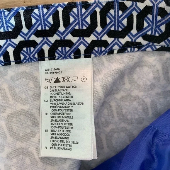 𝅺h&m| Women Long Pants- Size 2 Color Blue - Picture 9 of 12